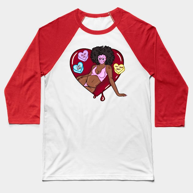 Sweet & Sassy Baseball T-Shirt by BreezyArtCollections 